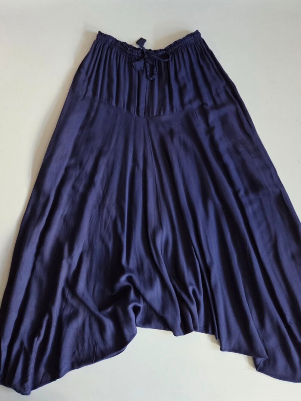 100% cotton blue harem pants.